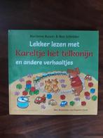 Lekker lezen met Kareltje het telkonijn  van Marianne Busser, Boeken, Kinderboeken | Kleuters, Ophalen of Verzenden, Fictie algemeen