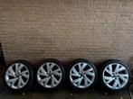 Volkswagen Golf GTI GTE Bergamo 18 inch - Bridgestone winter, Auto-onderdelen, Banden en Velgen, Ophalen, 18 inch, Banden en Velgen