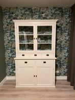 Buffetkast van hout, Ophalen, 100 tot 150 cm, Glas, 200 cm of meer