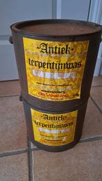 Antiek terpentijnwas van De Vesting, bruin, 7.8 kilo ! 40,-, Ophalen, Nieuw
