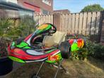 Mach 1 chassis met Rotax max 125 cc motorblok, Ophalen, Zo goed als nieuw, Kart