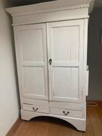 Grote teakhouten linnenkast, Huis en Inrichting, Kasten | Kledingkasten, Ophalen, Gebruikt, 200 cm of meer, Teakhout