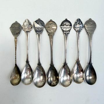 7 Oude Nederlandse scheepvaart lepeltjes beschikbaar voor biedingen