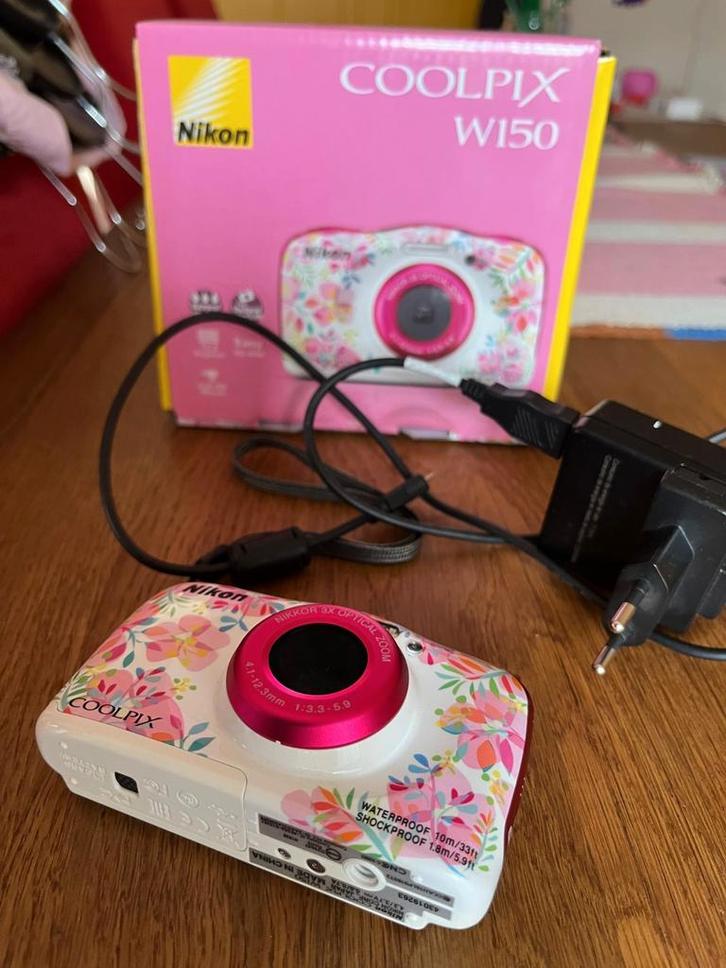 Nikon COOLPIX W150 compactcamera / fototoestel, Audio, Tv en Foto, Fotocamera's Digitaal, Zo goed als nieuw, Compact, Nikon, Minder dan 4 keer