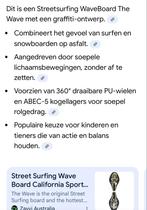 Waveboard - Streetsurfing The Wave - Graffiti Design, Ophalen of Verzenden, Zo goed als nieuw, Waveboard