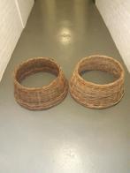 Mand kerstboom of speelgoed plantenpotjes en tuingereedschap, Ophalen, Mand, Rond, Zo goed als nieuw