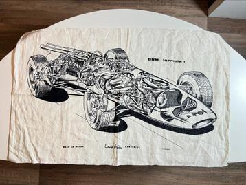 Formule 1 Vintage Theedoek beschikbaar voor biedingen