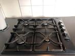 Gaskookplaat van Ikea zwart, Witgoed en Apparatuur, Kookplaten, 4 kookzones, Gebruikt, Inbouw, Ophalen