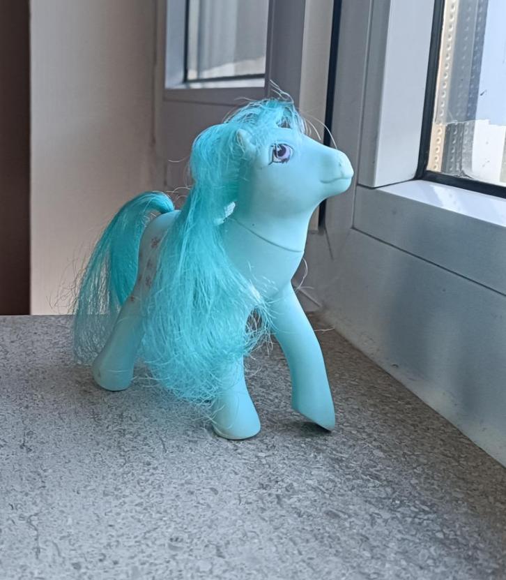Vintage G1 My Little Pony Peach Blossom, Kinderen en Baby's, Speelgoed | My Little Pony, Gebruikt, Ophalen of Verzenden
