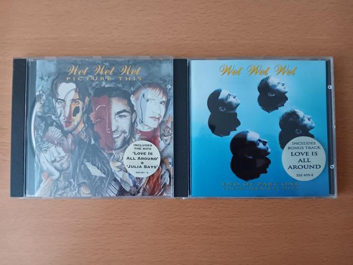 2 mooie originele CD's van Wet Wet Wet, Cd's en Dvd's, Cd's | Pop, Gebruikt, 2000 tot heden, Ophalen of Verzenden
