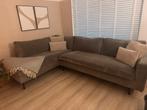 WOOOD hoekbank Arwin links - vergrijsd groen, Ophalen, Zo goed als nieuw