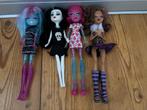 4x Monster High pop, Kinderen en Baby's, Speelgoed | Poppen, Ophalen of Verzenden, Gebruikt, Babypop