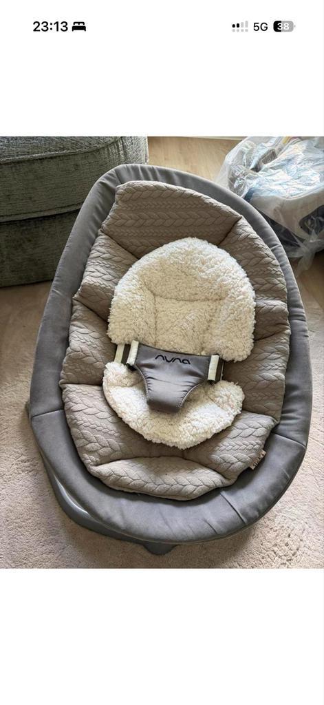 Mooie Nuna Leaf wipstoel - Zo goed als nieuw!, Kinderen en Baby's, Wipstoeltjes, Zo goed als nieuw, Wipstoel, Overige merken, Met gordel(s) of riempje(s)