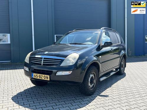 SsangYong Rexton RX 270 Xdi | Grijskenteken + Cruise, Auto's, Bestelauto's, Bedrijf, Te koop, 4x4, ABS, Airbags, Airconditioning