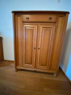 Meidenkast, gepatineerd eiken, Huis en Inrichting, Kasten | Computermeubels, Ophalen, Zo goed als nieuw, 120 tot 170 cm, 40 tot 80 cm