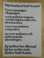 Saab Scania Organisatie Brochure 1975, Ophalen of Verzenden, Zo goed als nieuw, Overige merken, Scania
