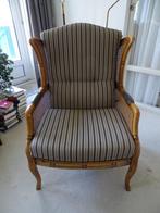Bamboe/rotan fauteuil, extra breed, Gebruikt, Riet of Rotan, Ophalen