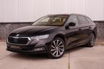 Skoda Octavia Combi 1.4 TSI iV PHEV Business Edition | Head-, Gebruikt, Zwart, Leder en Stof, Zwart