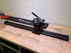 Manfrotto MVS100A Camera Slider 100 + MVH502AH head, Gebruikt, Balhoofd, Ophalen of Verzenden, Minder dan 150 cm