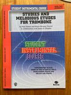 Trombone Studieboeken - Verschillende Niveaus, Muziek en Instrumenten, Gebruikt, Klassiek, Les of Cursus, Ophalen of Verzenden