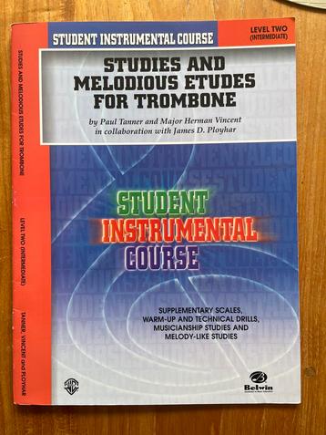 Trombone Studieboeken - Verschillende Niveaus beschikbaar voor biedingen