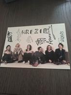 Fotokaart met handtekeningen Krezip, Ophalen, Zo goed als nieuw, Foto of Kaart