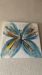 Vlinder schilderij, Antiek en Kunst, Kunst | Schilderijen | Abstract, Ophalen