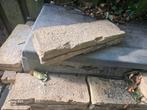Restpartij prachtige kleurvaste sierborder stenen zandkleur, Tuin en Terras, Tegels en Klinkers, Ophalen, Zo goed als nieuw, Beton