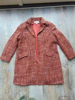 Jürgen Michaelsen jas bruin maat 48 mantel deels wol, Bruin, Maat 46/48 (XL) of groter, Ophalen of Verzenden, Zo goed als nieuw