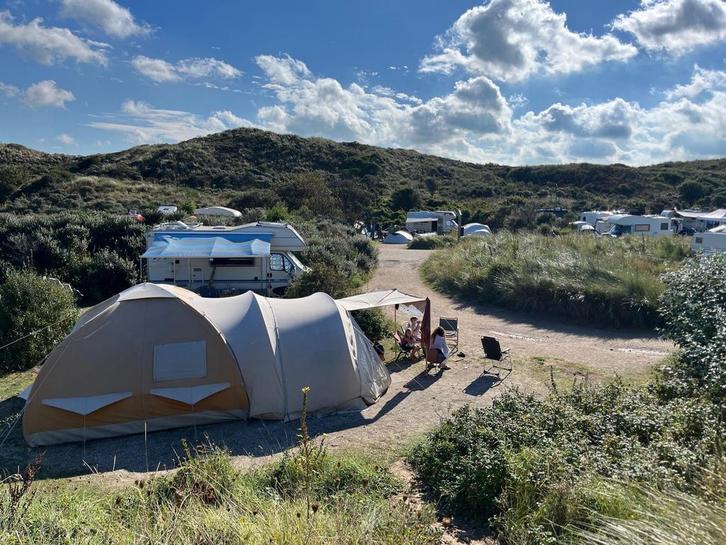 Karsten Opblaastent 1993 - in goede staat!, Caravans en Kamperen, Tenten, tot en met 6, Gebruikt, Ophalen