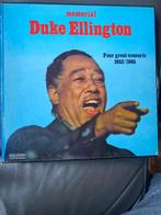 Duke Ellington : Memorial Great Concerts 1952/1965 ( 4 lp s), 1960 tot 1980, Gebruikt, Ophalen of Verzenden, 12 inch