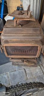 Gietijzeren Allesbrander/Houtkachel - Hobby/Schuur Haaras, Huis en Inrichting, Kachels, Ophalen, Gebruikt, Vrijstaand, Hout