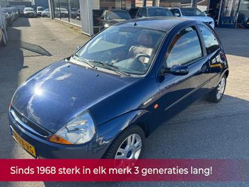 Ford Ka 1.3 Ka des Bouvrie! Leer l Airco l Elek pakket l LM  beschikbaar voor biedingen