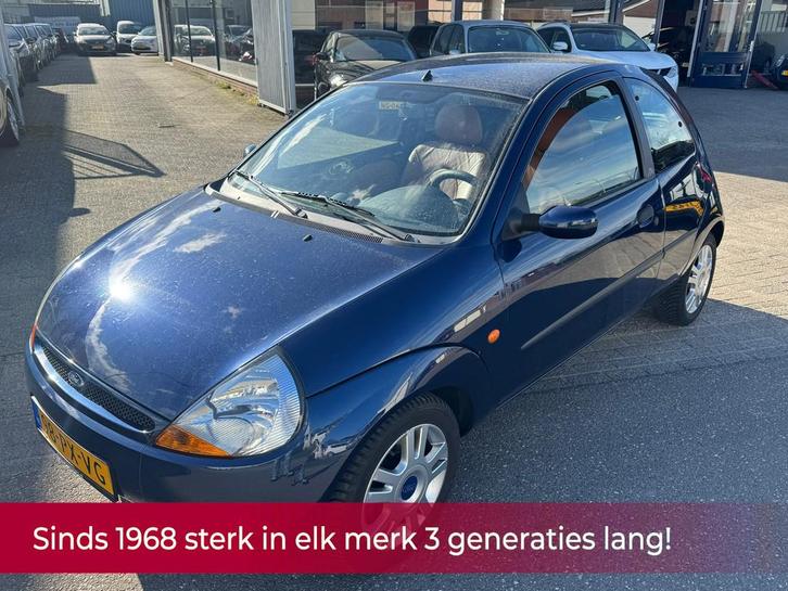 Ford Ka 1.3 Ka des Bouvrie! Leer l Airco l Elek pakket l LM, Auto's, Ford, Bedrijf, Te koop, Ka, ABS, Airbags, Airconditioning