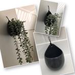 Hangpot overpot antraciet, Ophalen of Verzenden, Overige soorten, Minder dan 100 cm