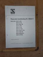 reparatie handleiding Sachs 50/3, 50/4, Ophalen of Verzenden, Zo goed als nieuw