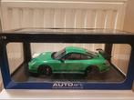 Porsche 997.1 GT3 RS Green Autoart, Hobby en Vrije tijd, Modelauto's | 1:18, Ophalen of Verzenden, Zo goed als nieuw, Autoart