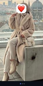 Jas bont, Kleding | Dames, Jassen | Winter, Ophalen of Verzenden, Zo goed als nieuw, Maat 38/40 (M), Beige