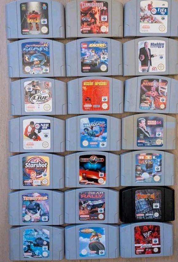 Nintendo 64 games 10€ per stuk, Spelcomputers en Games, Games | Nintendo 64, Zo goed als nieuw, Sport, 3 spelers of meer, Vanaf 3 jaar