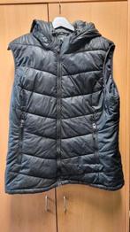 Leuke zwart bodywarmer H&M met muts gedragen maat 44, H&M, Zwart, Maat 42/44 (L), Ophalen of Verzenden