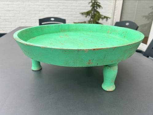 Bijzettafeltje van Imbarro., Huis en Inrichting, Tafels | Bijzettafels, Zo goed als nieuw, Rond, Minder dan 55 cm, Hout, Ophalen of Verzenden