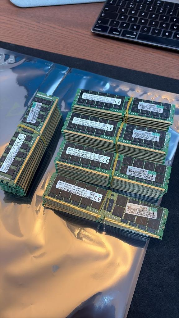 Bulk DDR4/DDR5 Server geheugen 16/32GB/64GB/128GB GEVRAAGD!, Computers en Software, RAM geheugen, Zo goed als nieuw, Server, 64 GB