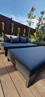 Life Outdoor Living, antraciet grijs. 2 persoons Lounge set, Ophalen, Zo goed als nieuw, Aluminium
