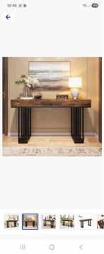 Side table nieuw in doos, Ophalen, Nieuw, 25 tot 50 cm, Rechthoekig