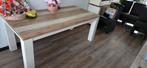 Houten Eettafel, Huis en Inrichting, Tafels | Eettafels, Ophalen, Gebruikt, 50 tot 100 cm, 150 tot 200 cm