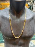 18Kt Goud - 73 Gr - KONING BICOLOR - KETTING, Ophalen, Nieuw, Goud