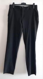 Mooie diepzwarte lange pantalon / broek maat L. Voor heren, Kleding | Heren, Broeken en Pantalons, Maat 52/54 (L), Zwart, Ophalen of Verzenden