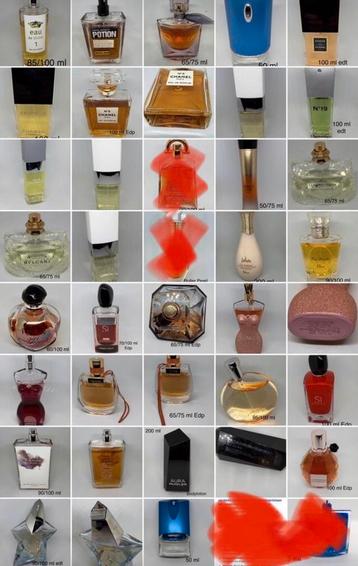 Wegens stoppen verzameling veel parfums te koop Origineel beschikbaar voor biedingen