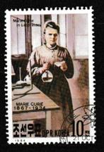 Nrd Korea 1984. 50e jrdg Dood Marie Curie, Ophalen of Verzenden, Gestempeld, Oost-Azië