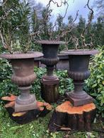 gietijzeren tuinvazen 70 cm, Tuin en Terras, Tuinvazen, Ophalen, Gebruikt